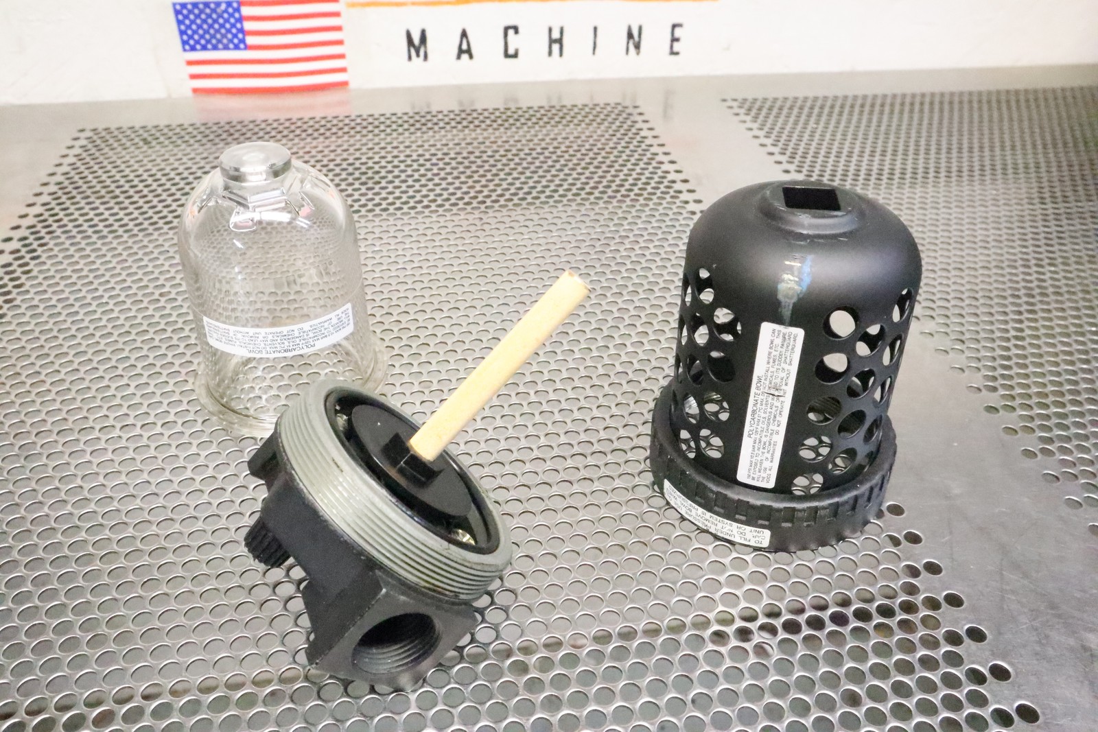 Master Pneumatic L28W-6 150PSI 125F Modular Lubricator New Old Stock See Pics