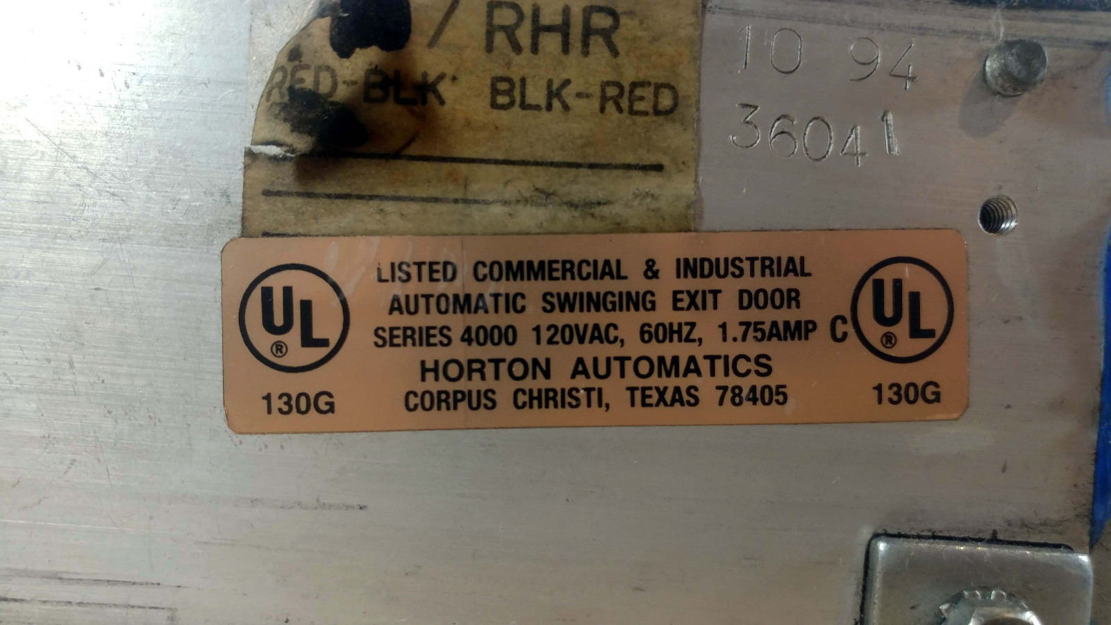 1 USED HORTON AUTOMATICS SERIES 4000 w/CLIFTON PRECISION C-4011 ***MAKE OFFER***
