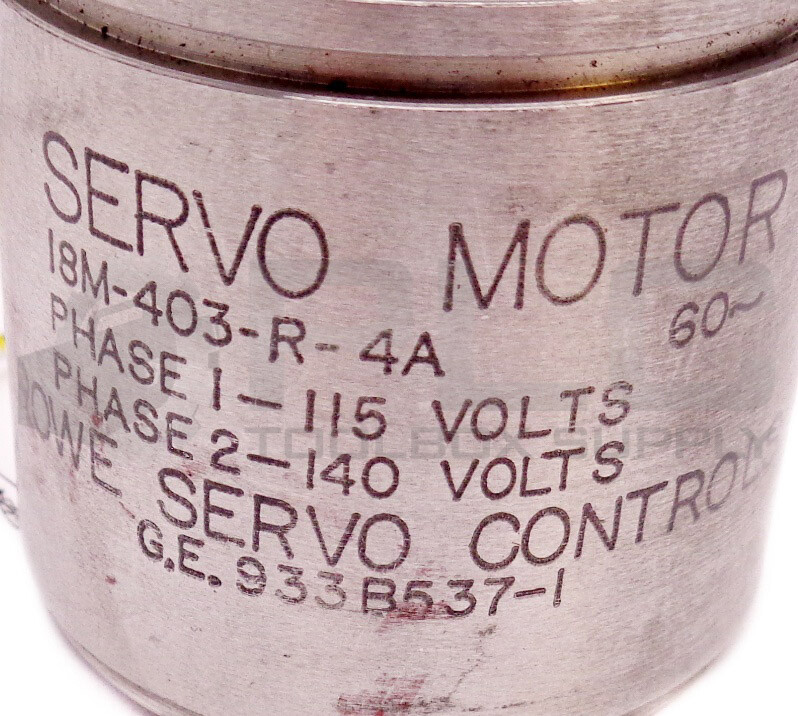 NEW HAROWE SERVO CONTROLS 18M-403-R-4A SERVO MOTOR I8M-403-R-4A *READ*