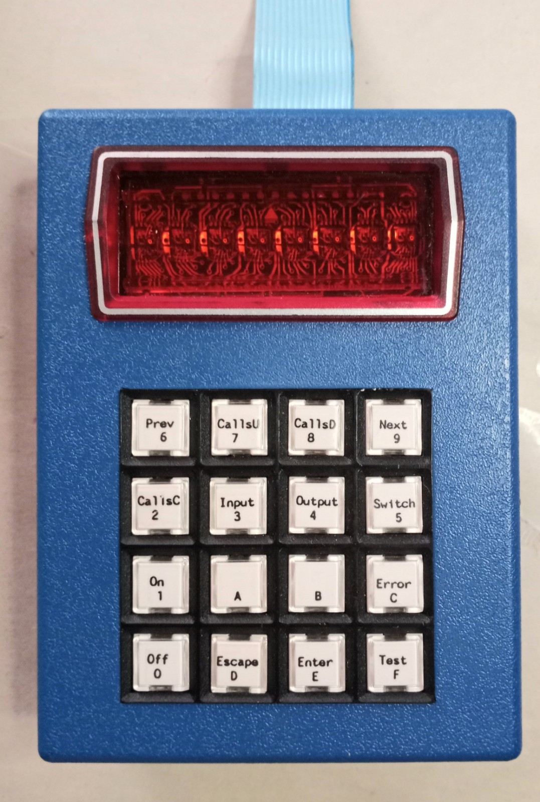 VCS-1 Hand Held P.E.T. Tester Elevator Test Tool TI 1992 With Ribbin Cable