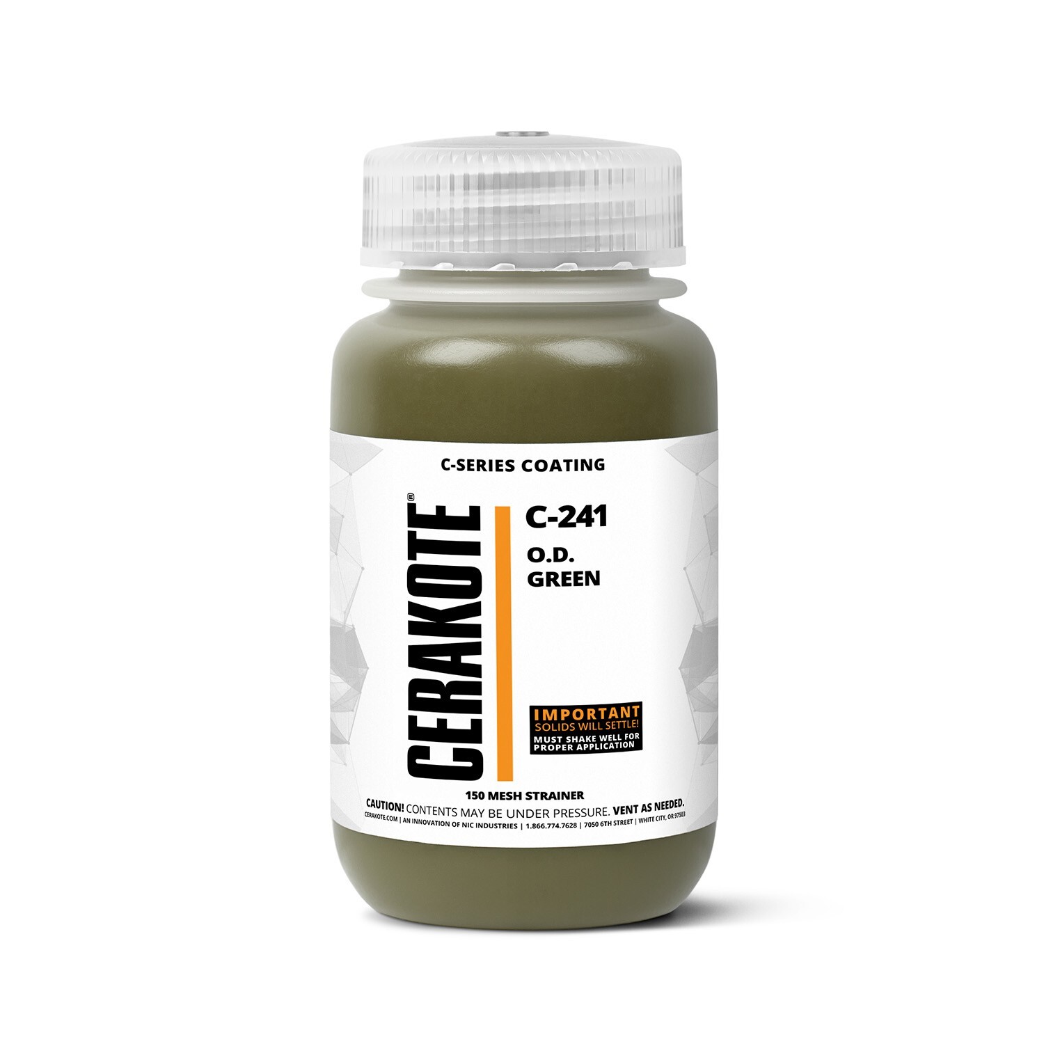 CERAKOTE® C-SERIES Air Cure Ceramic Coating C-241 O.D. Green (4oz)