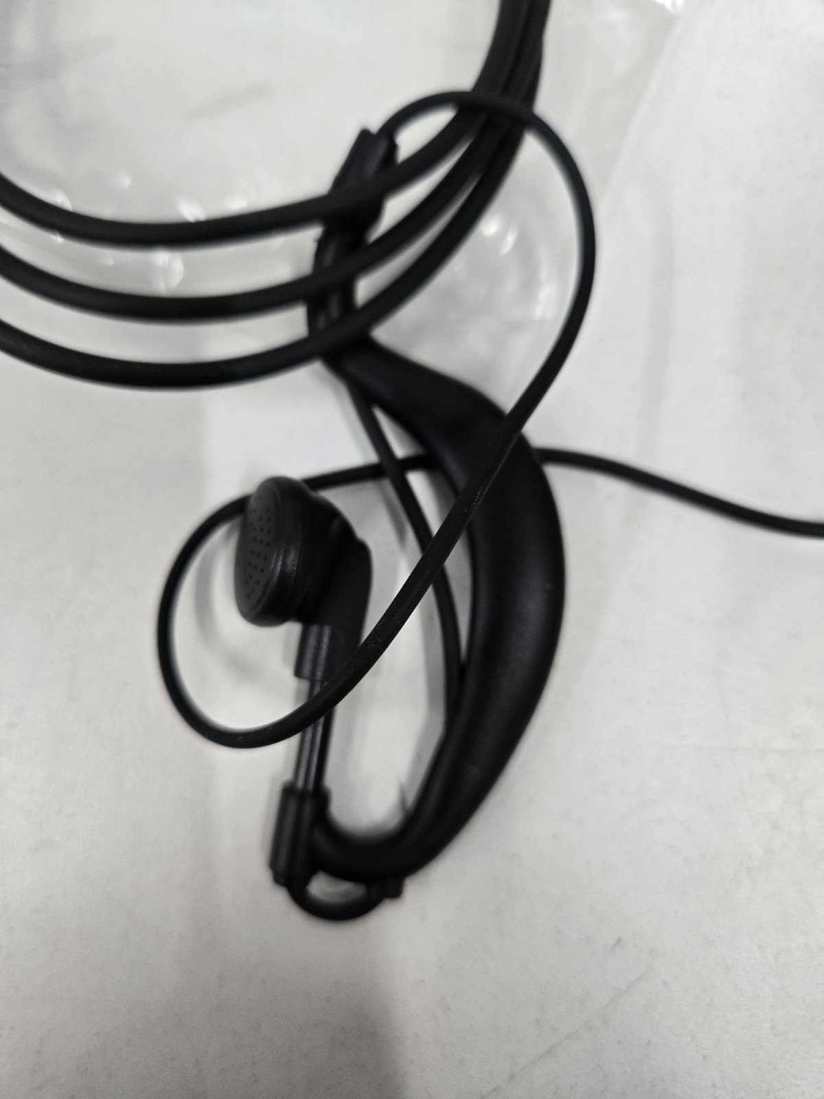 Lot of 10 abcGoodefg Earpiece Headset Push to Talk