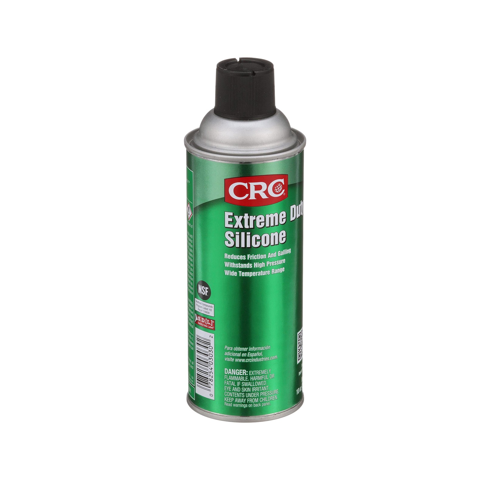 CRC Extreme Duty Silicone Lubricant 03030 – 10 Wt Oz., Premium Grade Silicone