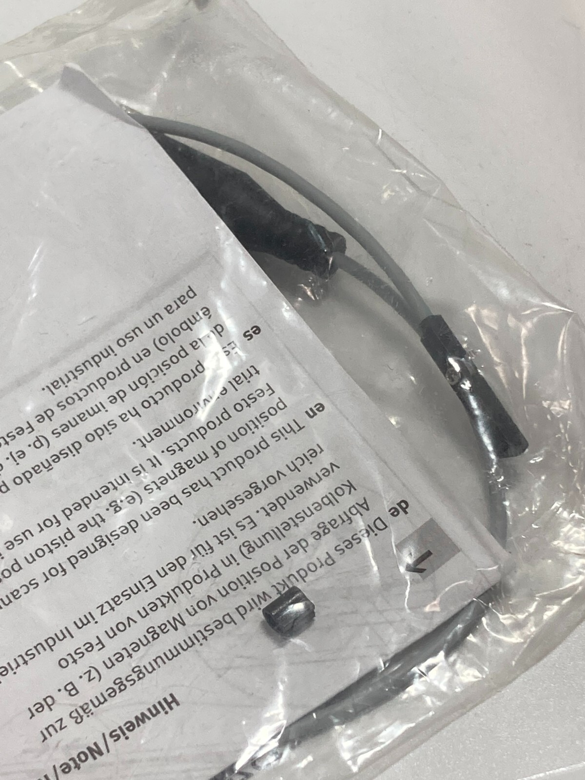 FESTO SMT-10M-PS-24V-E-0.3-L-N-M12 PROXIMITY SWITCH 24V NIB