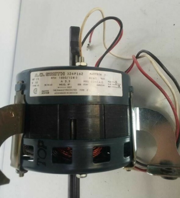 NEW A.O. Smith Electric 326P162 A487506 AC Motor 1/8 HP 1500 RPM 115 V 3.3 A