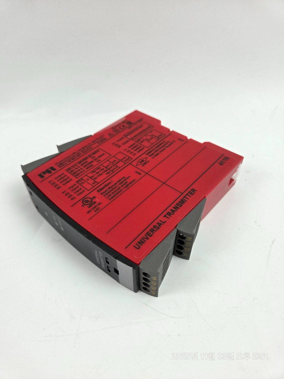 PR ELECTRONICS PR 4116 + PR 4501 EXPEDITED SHIPPING