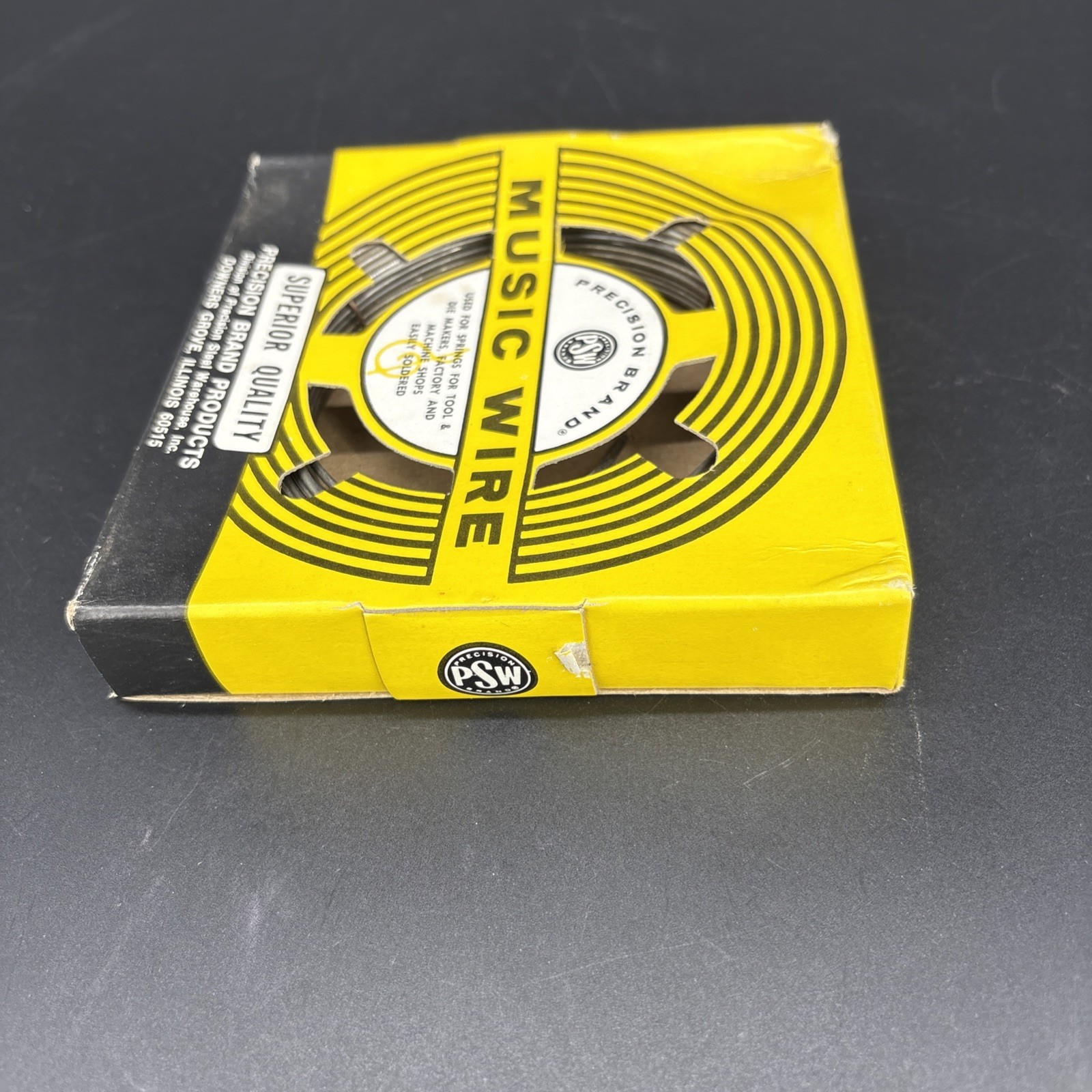 NOS Precision Brand Superior Quality Music Wire 1 Lb. .067 Diameter Roll 21067