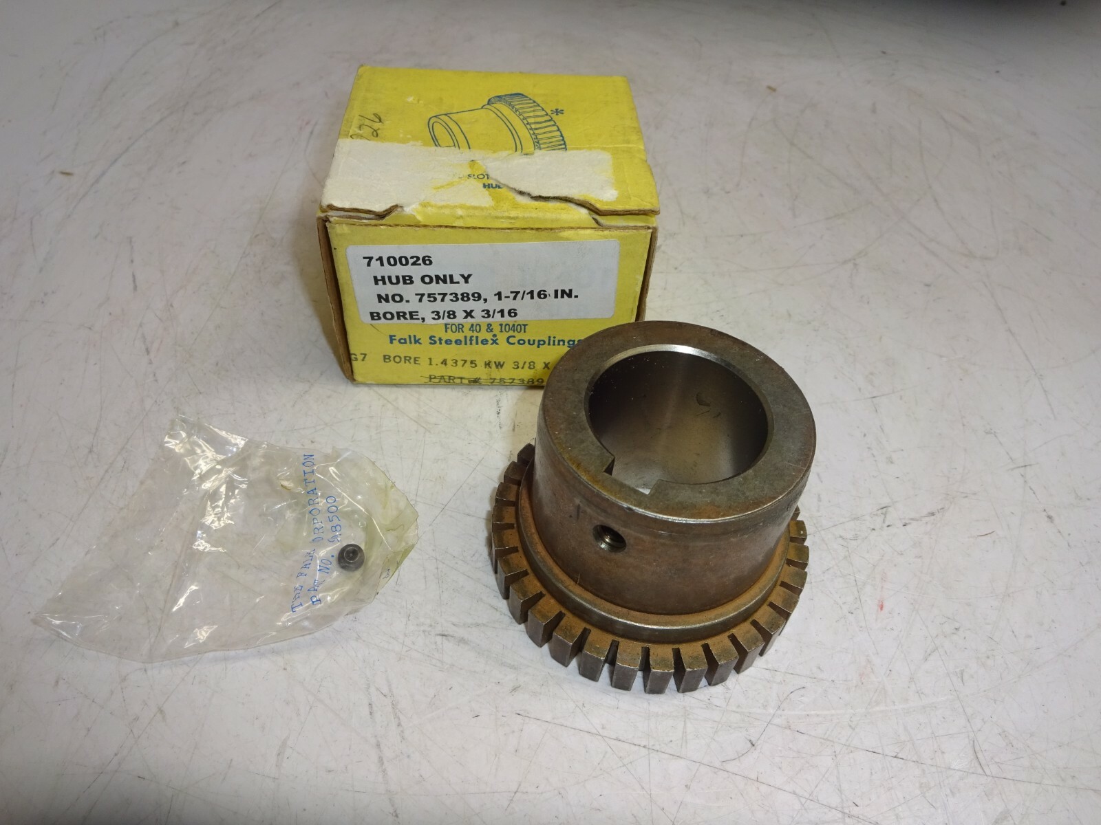 Falk 757389 Hub 1-7/16″ Bore 3/8 x 3/16