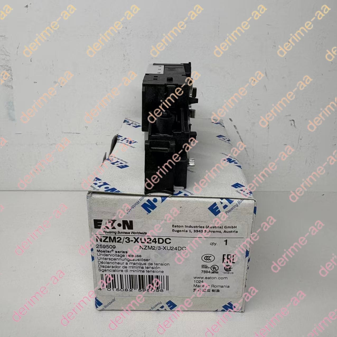 Eaton NZM2/3-XU24DC Undervoltage Release NZM2-3-XU24DC#1pcs new in box