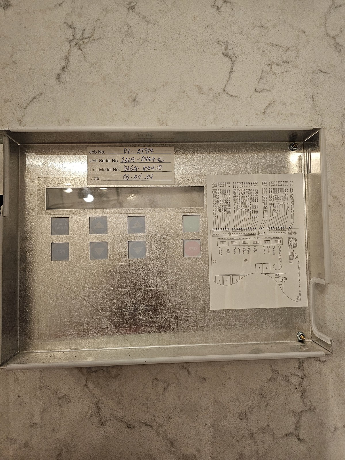 Data Aire Inc. DAP II Alarm Processor Control Interface 160-300-080 Rev E