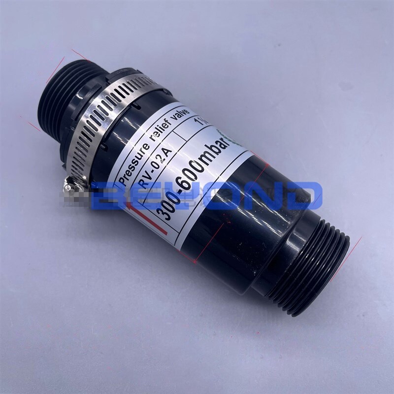 1PC NEW Plastic air pressure relief valve RV-02A 300-600mbar