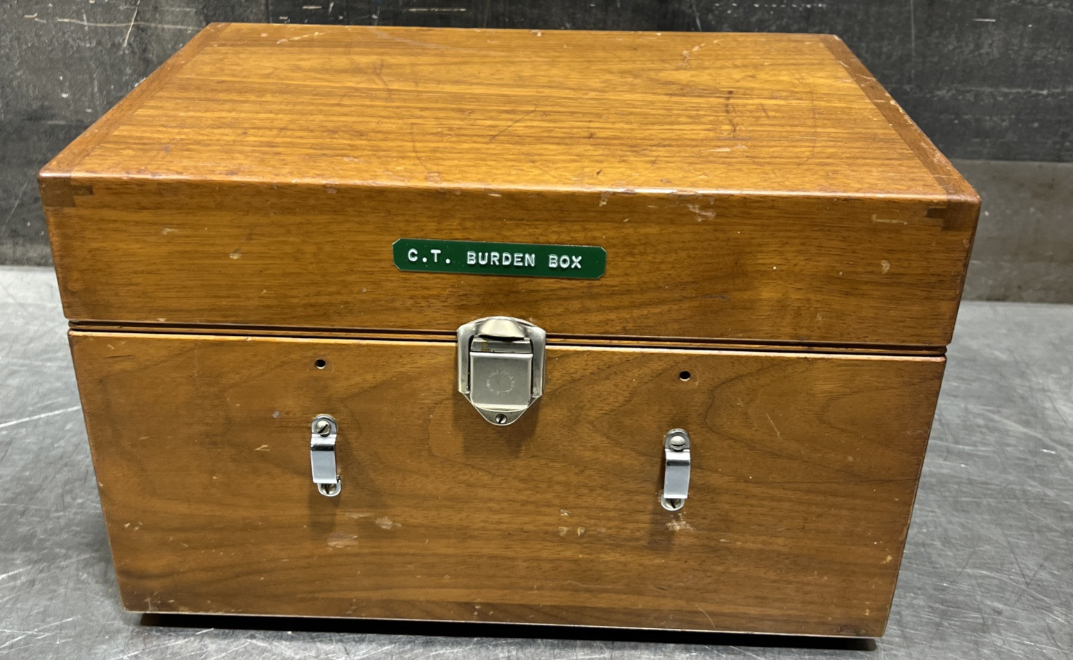 Niagara Mohawk Power Corp. CT Burden Box Used Surplus