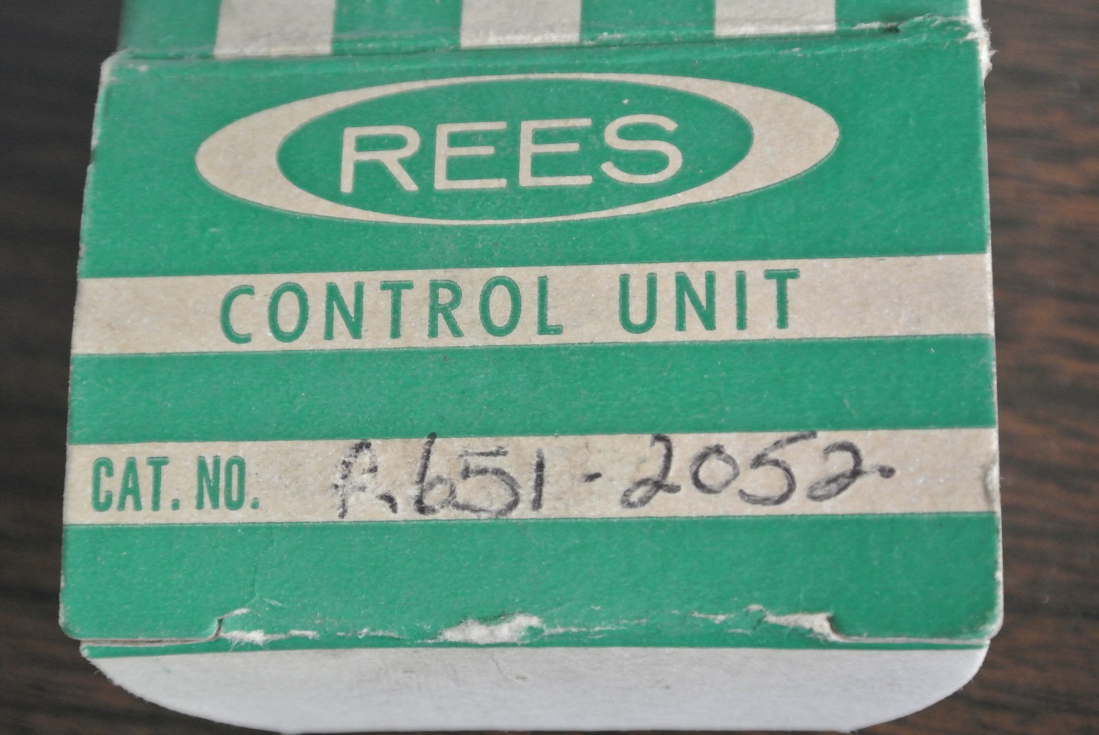 REES R651-2052 CONTROL UNIT / SWITCH / RHEOSTAT (?) MARKED 0-100 – NEW SURPLUS