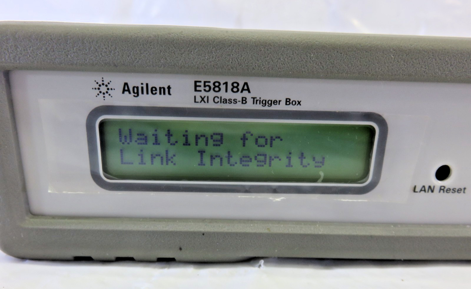 Agilent 5818A LXI Class B Trigger Box, For Parts/Repair