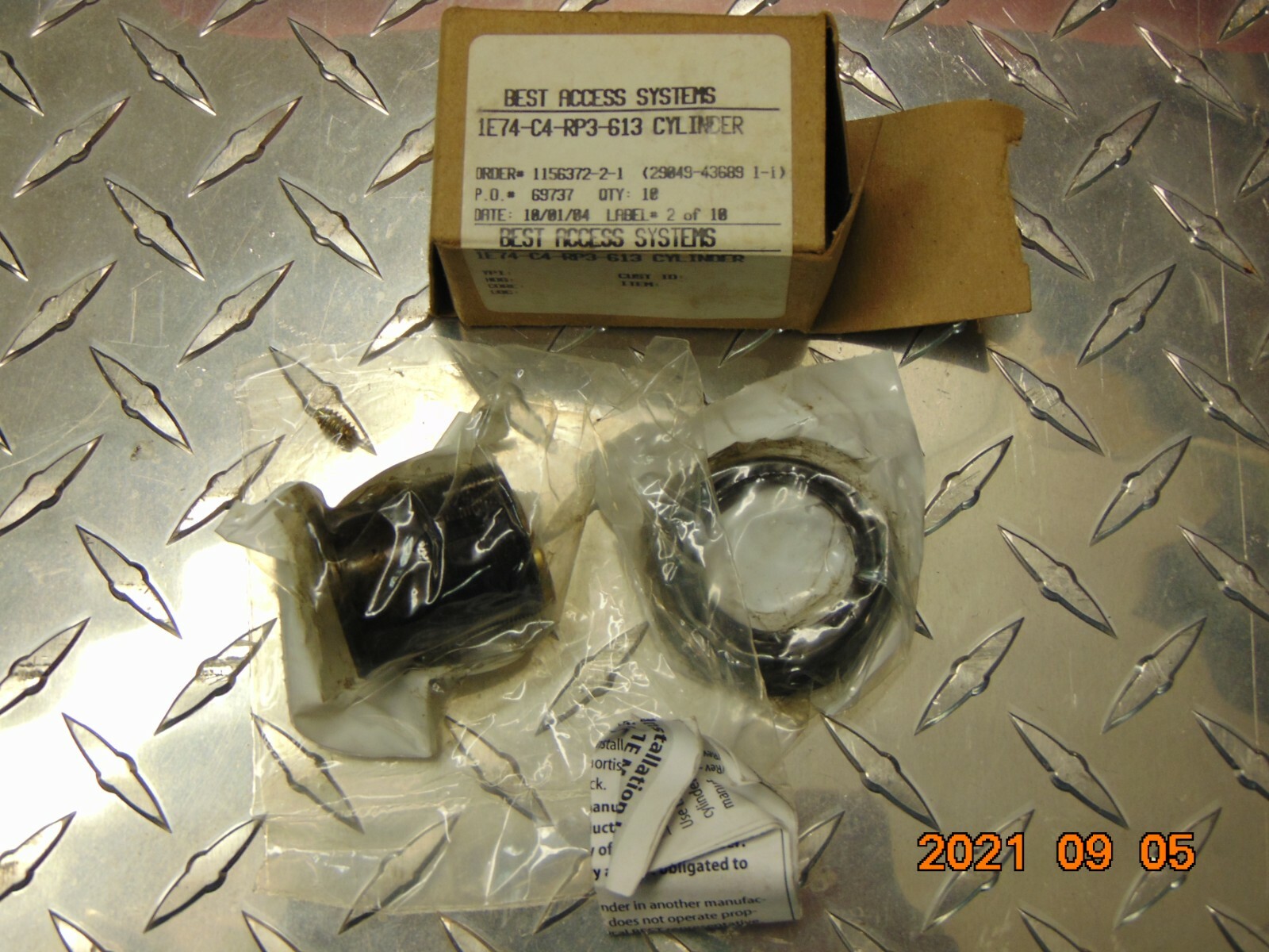 NEW Best Access 1E74-C4-RP3-613 Cylinder NO CORE