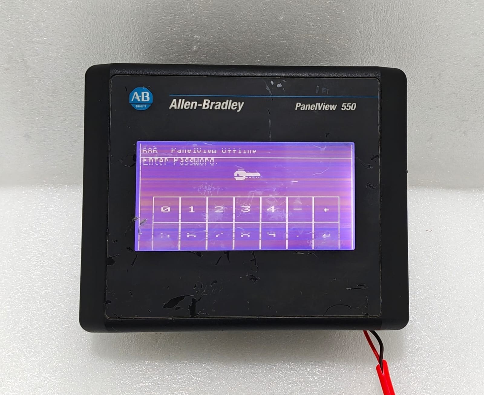 Allen Bradley PanelView 550 2711-T5A16L1 Ser B Frn 4.46 Touchscreen HMI