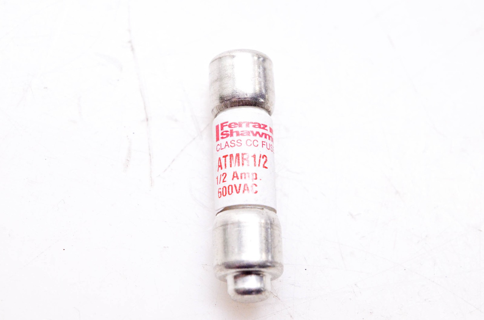 Ferraz Shawmut ATMR1/2, 600VAC Class CC Fuse 1/2 Amp 600 VAC NOS