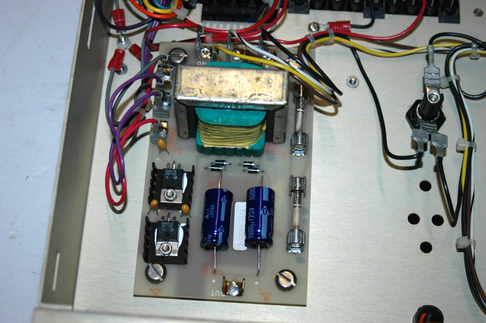 MODULE, POWER, K-TRON MODEL 2901-1 115VAC INPUT FOR 1/2 HP MOTOR ON PR -SURPLUS-