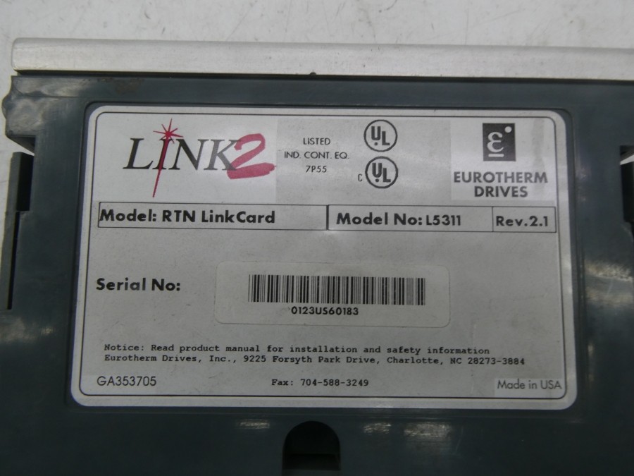 EUROTHERM L5311 REV. 2.1 NSNP