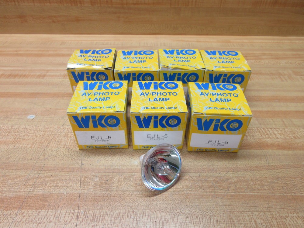 Wiko EJL-5 Lamp, Light Bulb EJL5 (Pack of 7)