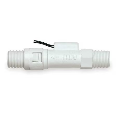 Gems Sensors Fs-380P, 209876 3/8″ Mnpt Spst No Liquid Flow Switch 0.15 Gpm