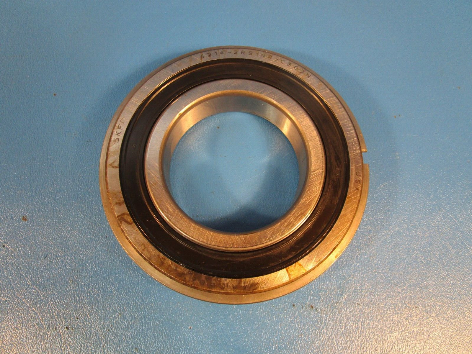 SKF 6214 2RS1 NR C3, Deep Groove Ball Bearing, Straight Bore, 70mm ID, 125mm OD