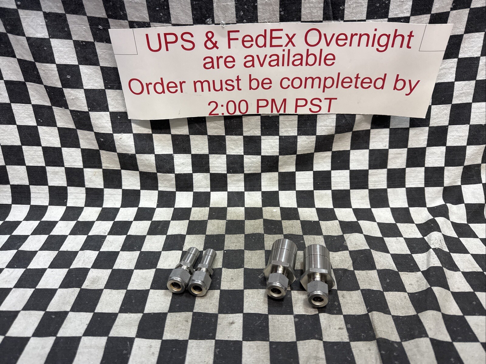 Swagelok Reducing Union, SS-600-R-16 & SS-810-6-6, LOT OF 4, SHIPSAMEDAY#115G6