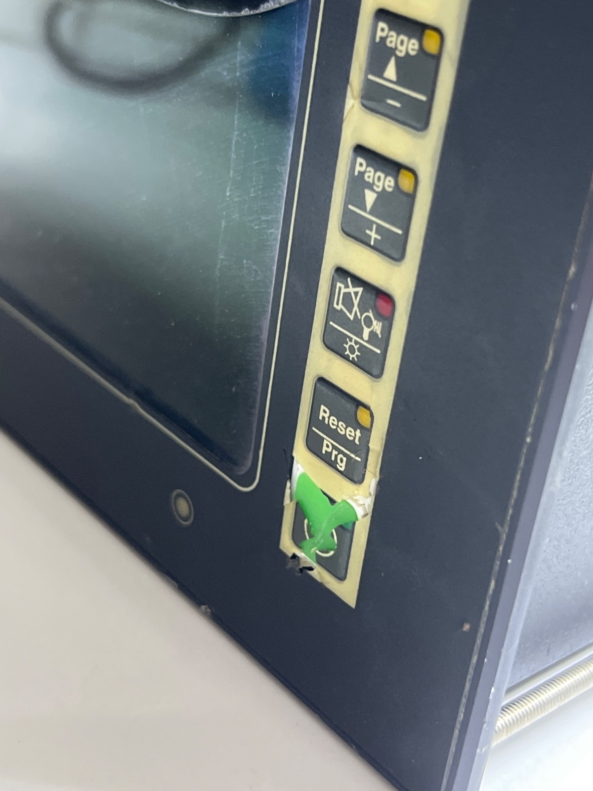 MAN MARINE DIESEL MMDS-CLC 6.3 Monitor Screen 51.27721.7043 (For Parts)