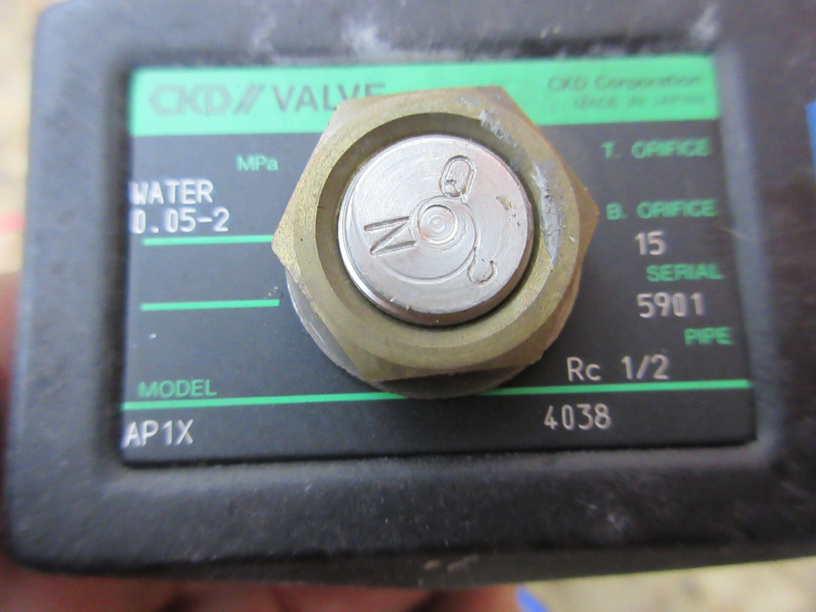 1996 MITSUBISHI CX-20 EDM CKD AP1X 4038 VALVE EACH 1