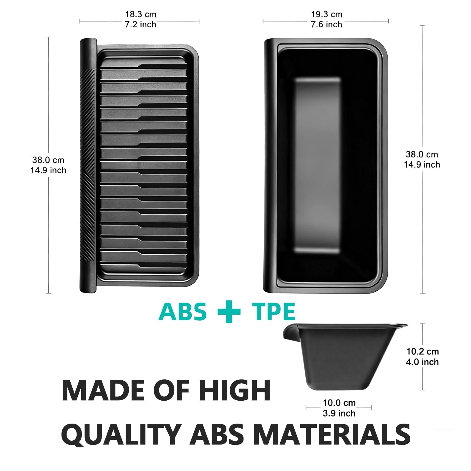 Upgraded Under seat Storage Tray with Lid for Tesla Model Y Juniper 2026, Hid…