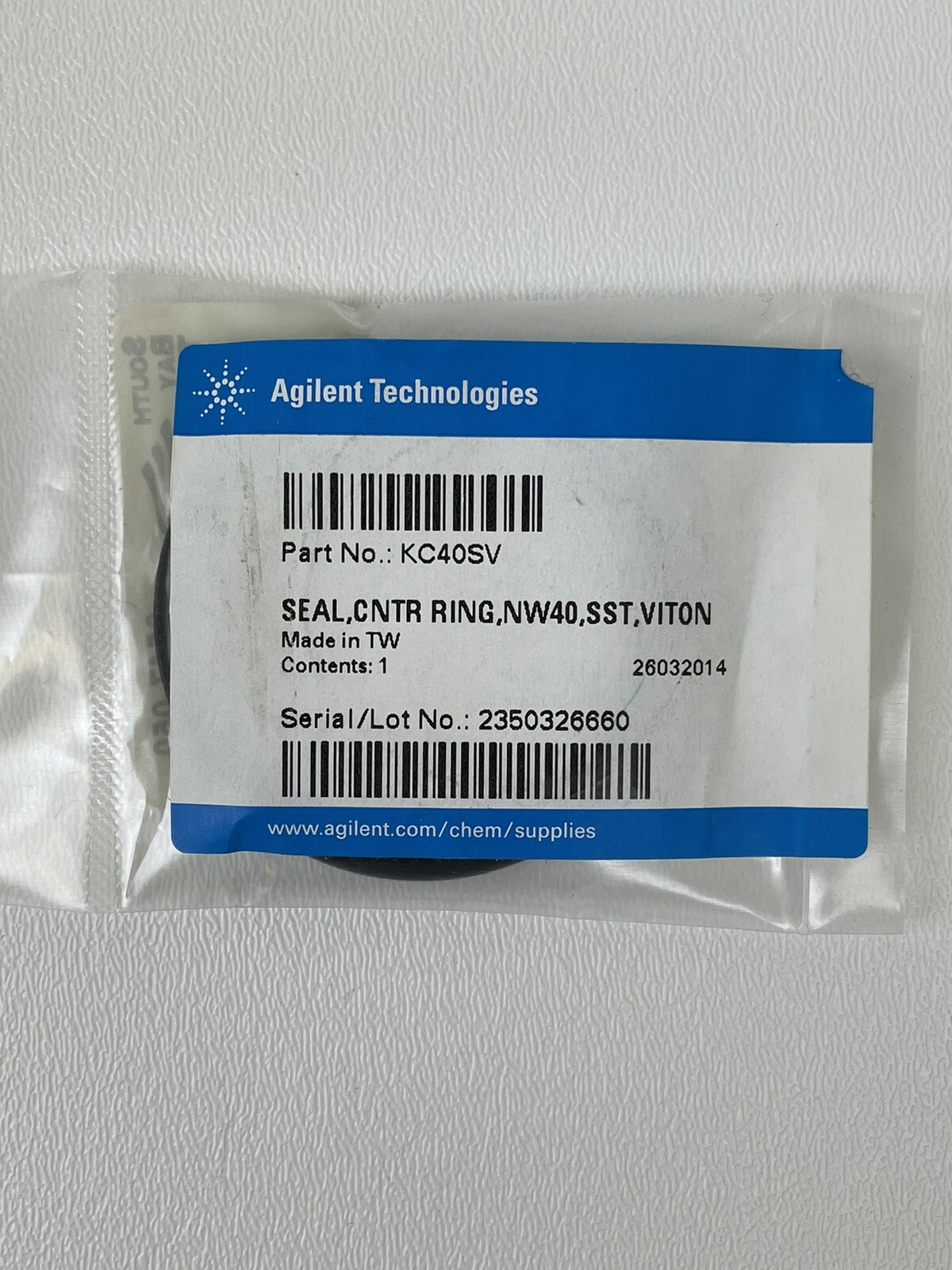 Agilent Technologies KC40SV Aluminum Centering Ring