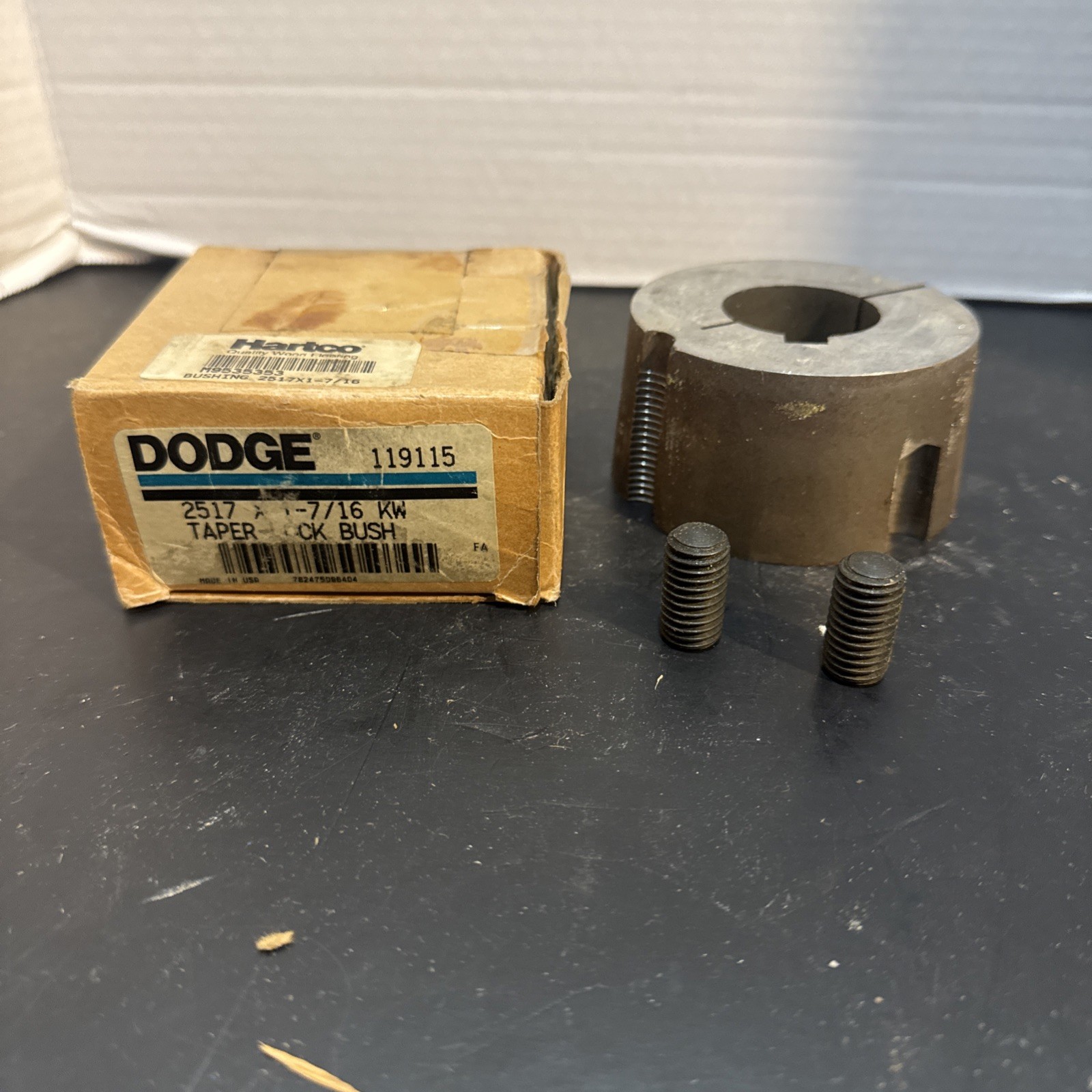 New Dodge 2517X1-7/16 Taper-Lock Bushing 1-7/16″ Bore 119115 NOS