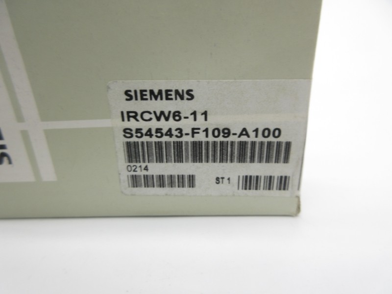 SIEMENS IRCW6-11 S54543-F109-A100 NSMP