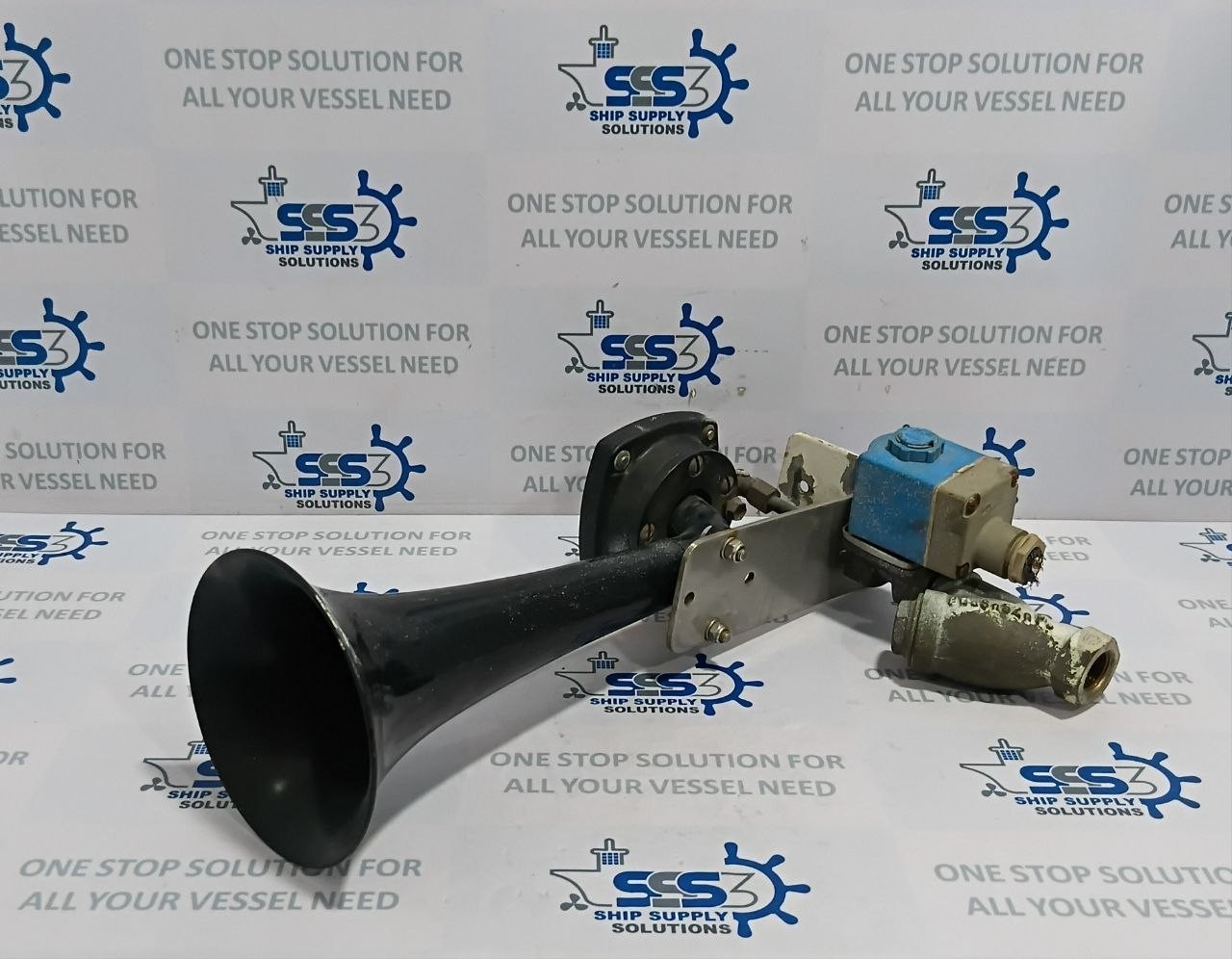 Kockum Sonics TYFON KT75/400 Air Horn With Solenoid Coil