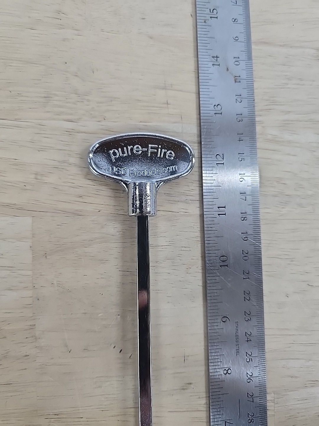 USD Products Pure-Fire Universal Gas Valve Key Long Replacement Heavy Duty