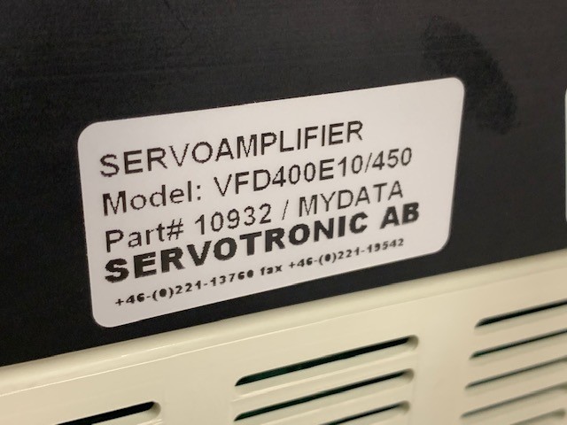 Prima Electronics VDF400 MyData Motor Driver – VDF400E10 – L-049-0703