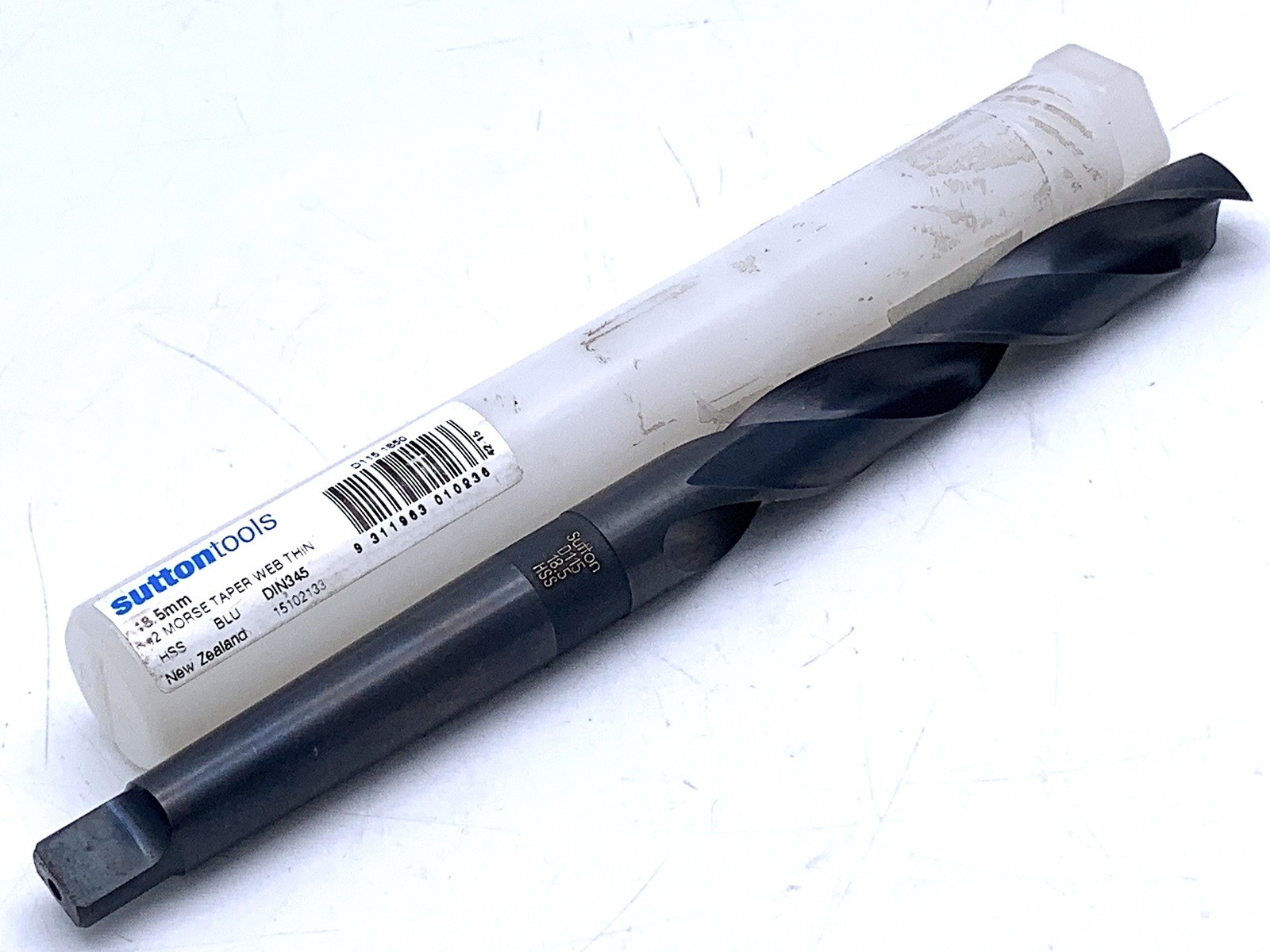 Sutton D115 18.5mm Number 2 Morse Taper Shank Drill Bit HSS D1151850