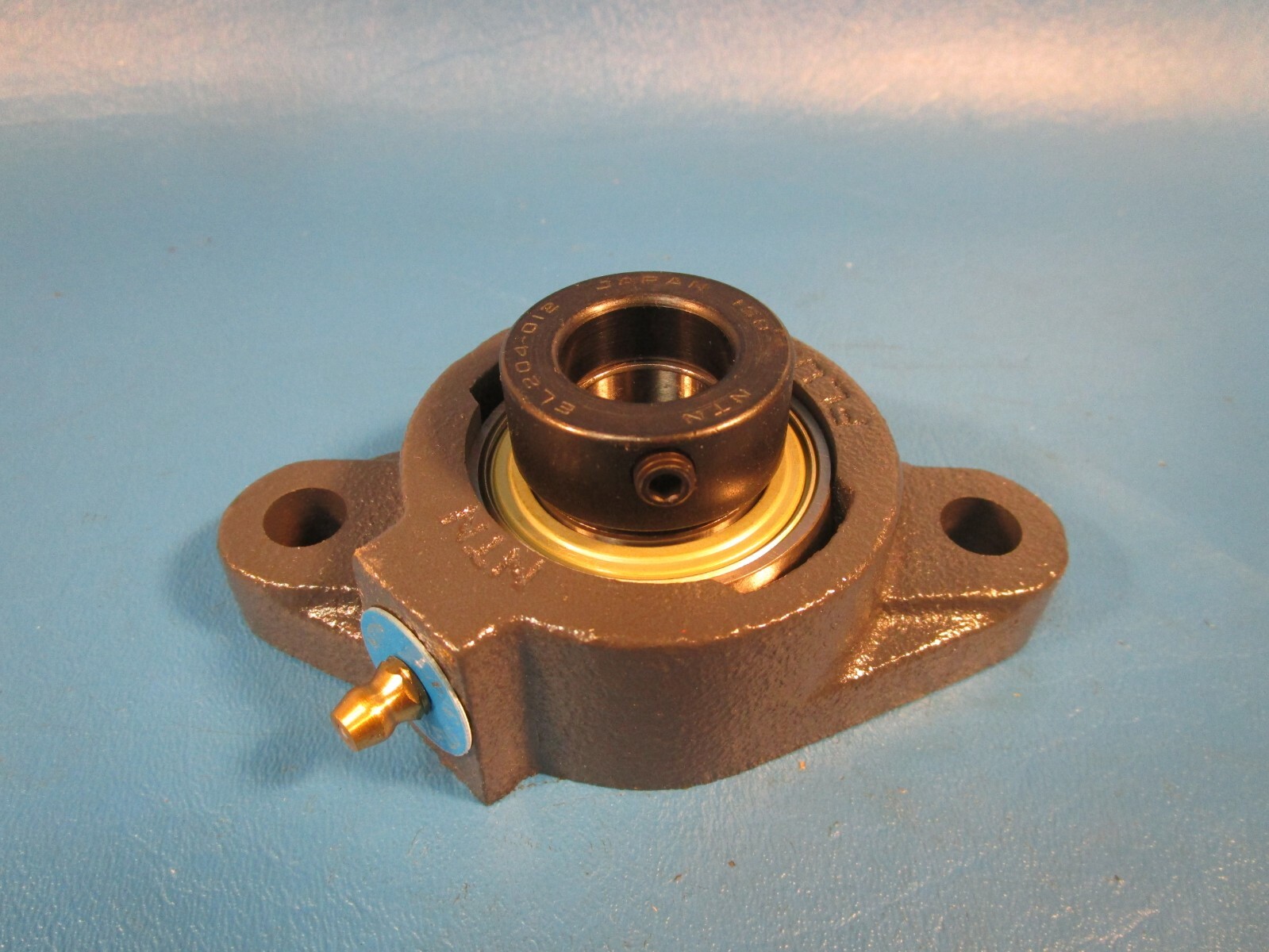 NTN JELFU-3/4, 3/4″ Bore 2 Bolt Flange Bearing, Eccentric Collar