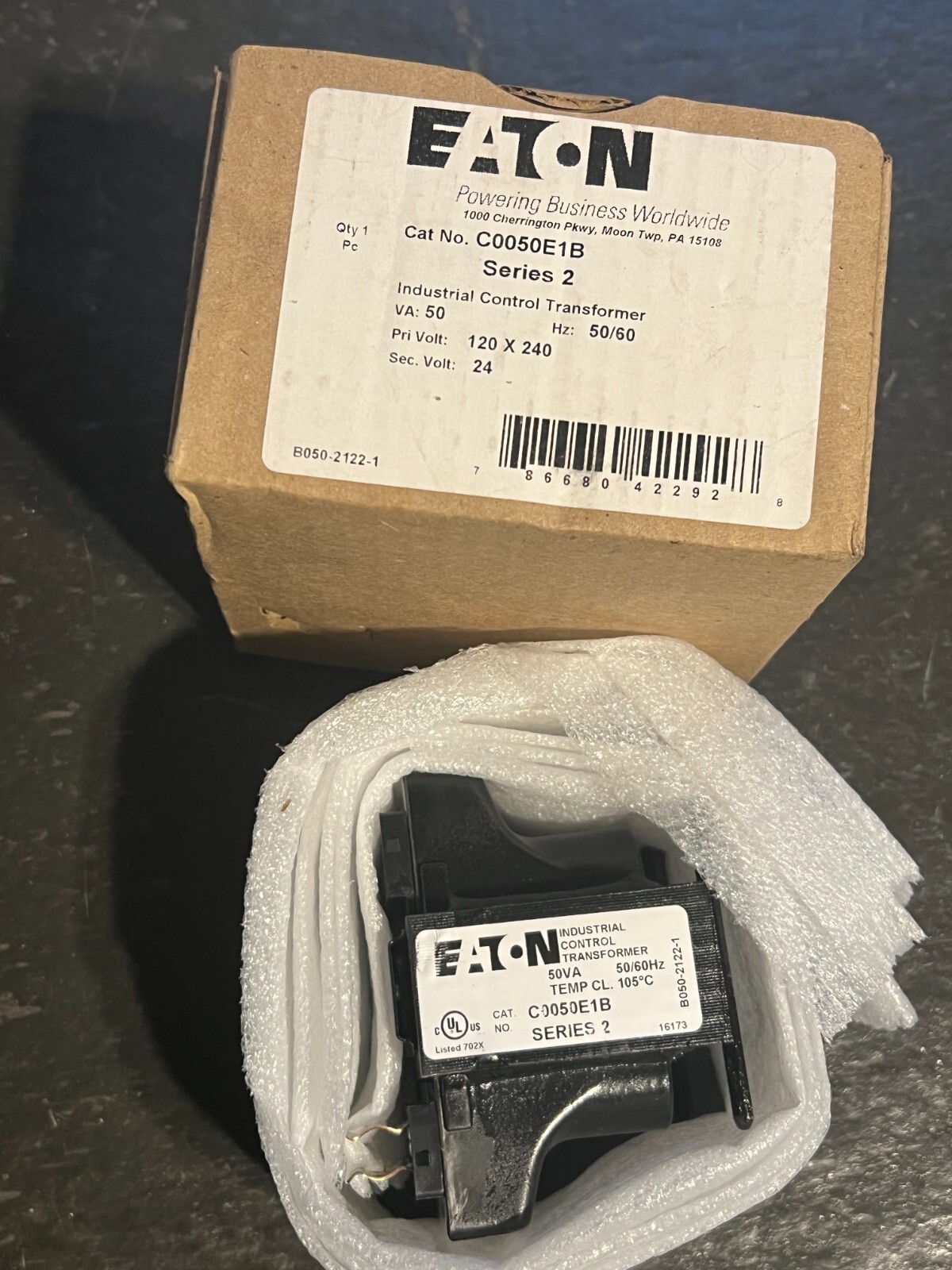 eaton c0050e1b nos poor packaging no jumpers