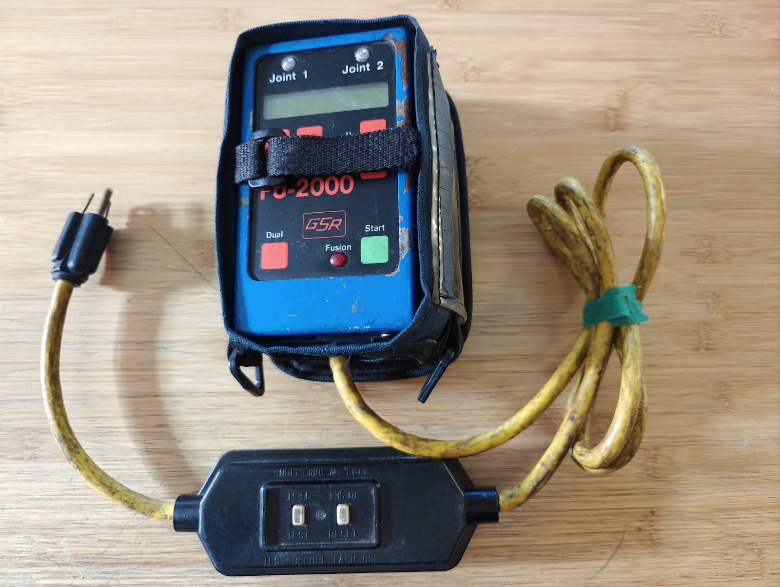 GEORG FISCHER GSR FU-2000 Electrofusion Welding Power Control Unit Soft Housing