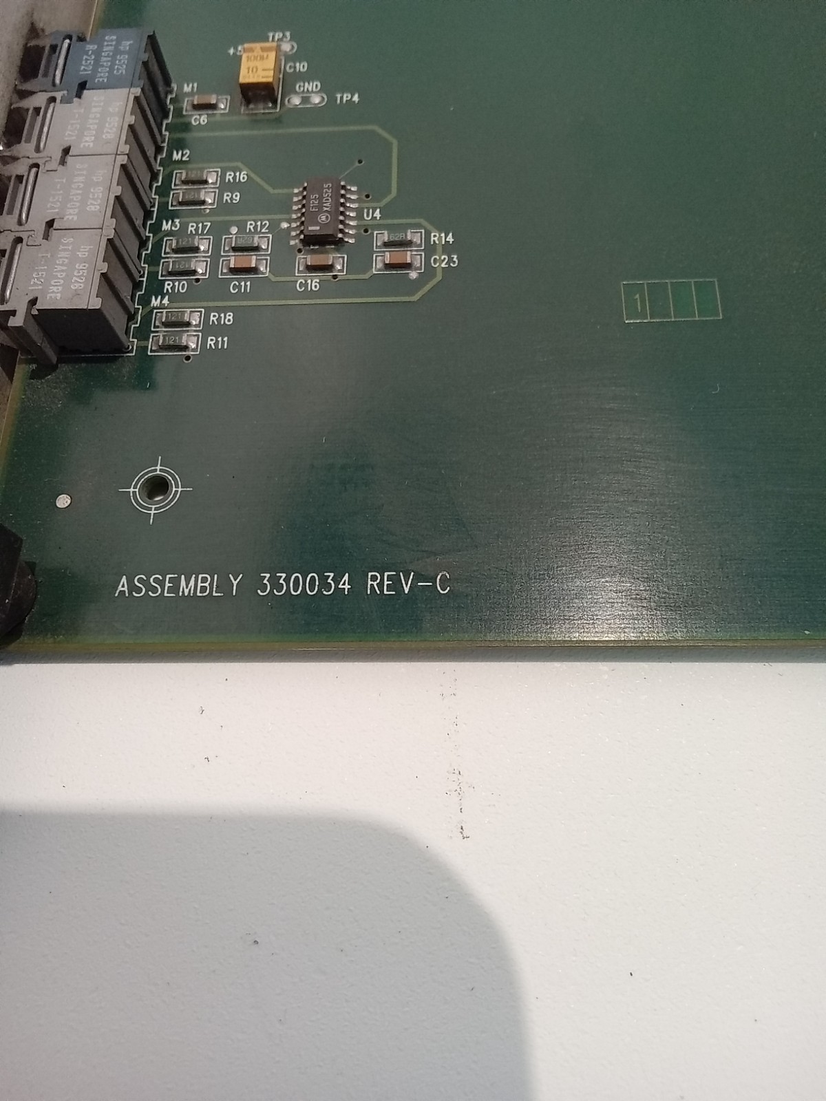 VAN DORN PCB 330-034 REV C OPERATOR INTERFACE