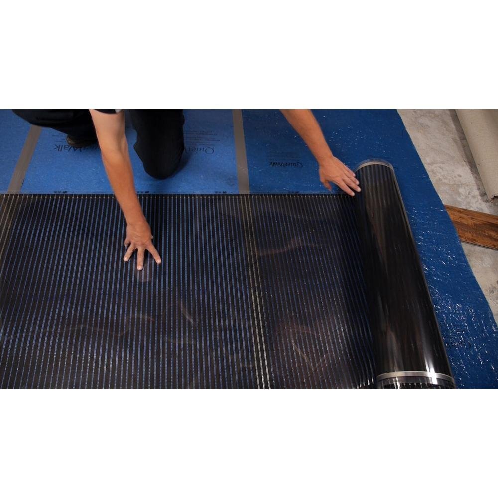 QuietWarmth QWARM3X5F120 3 Foot by 5 Foot 15 Square Feet 120 Volt Easy to