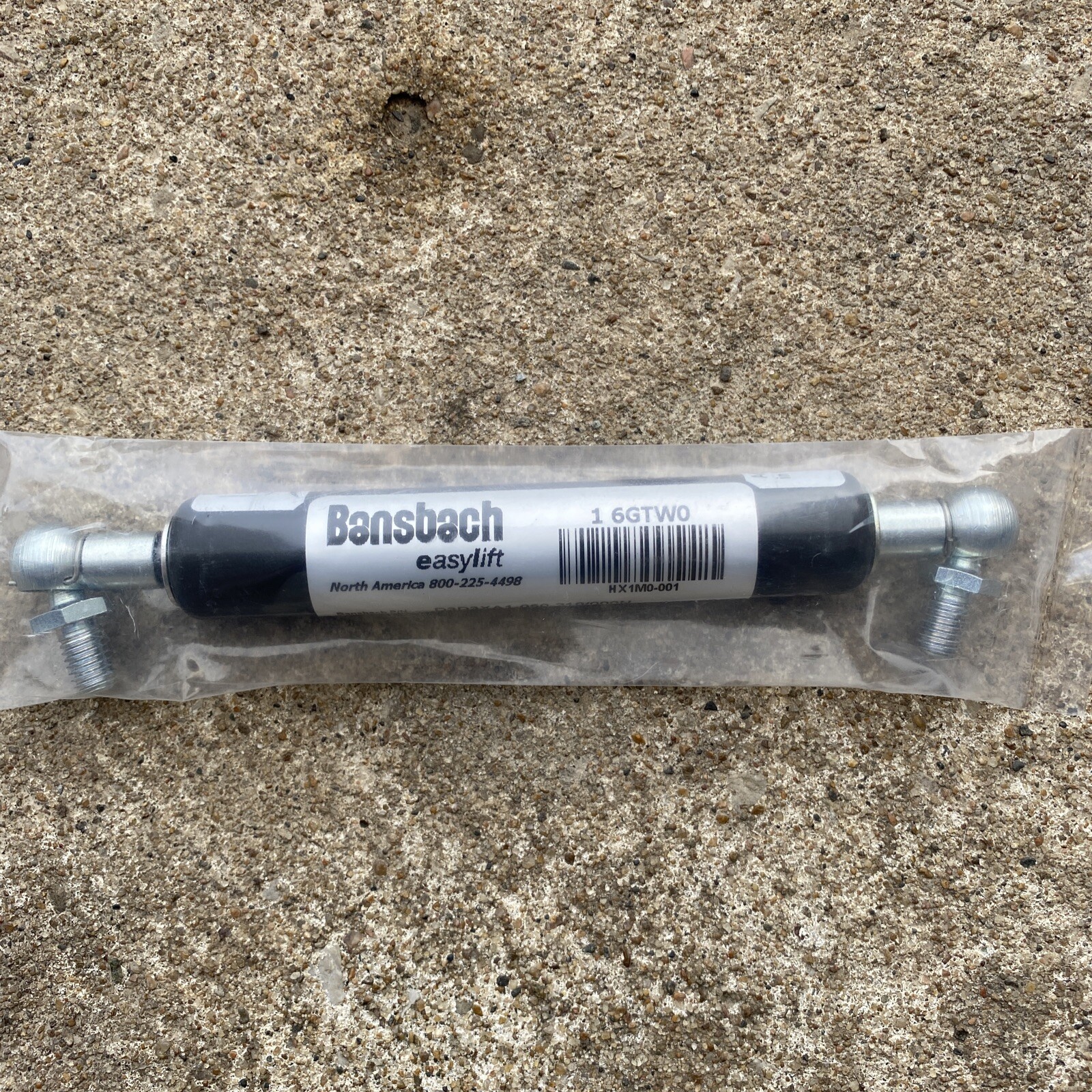 Bansbach Easylift Damper 6.3” Compressed 8.27” Extended HX1MO-001