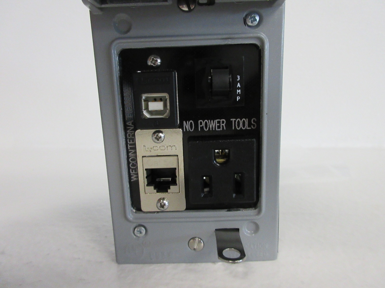 WECO PPS3-ENSS/USBB-BH NEW CAT5E PORT / USBB / OUTLET DEVICE PPS3ENSSUSBBBH