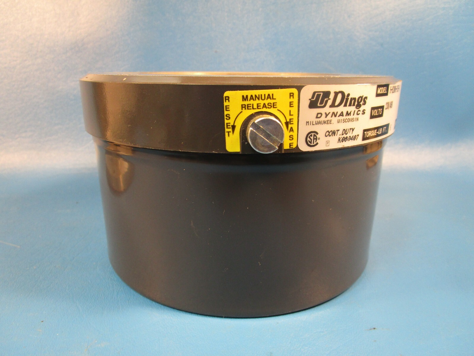Dings Dynamics S605353-400U1 Magnetic Release Spring Set Brake, 3/4″ Bore Gear