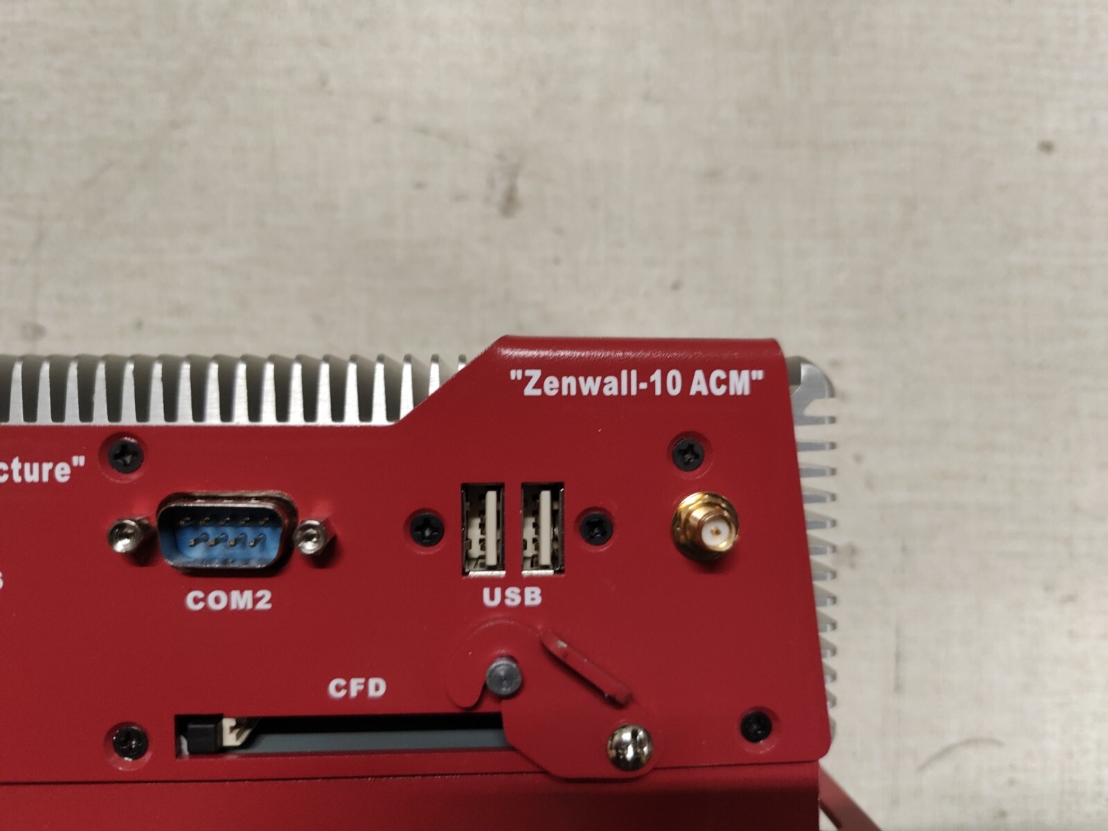 Used Secure Crossing SUZZWPC128 Zenwall 10 ACM Industrial Computer PC Module