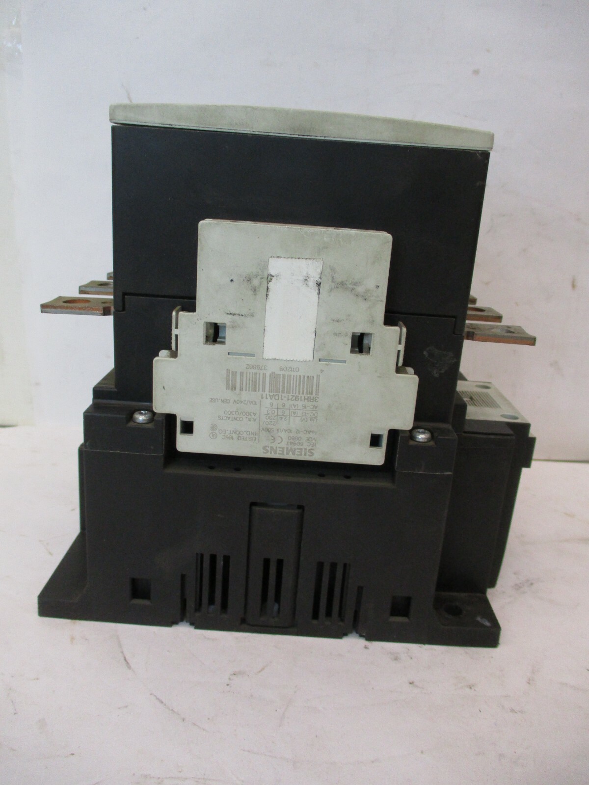 Siemens 3RT1055-6AF36 185A Contactor A3934LR