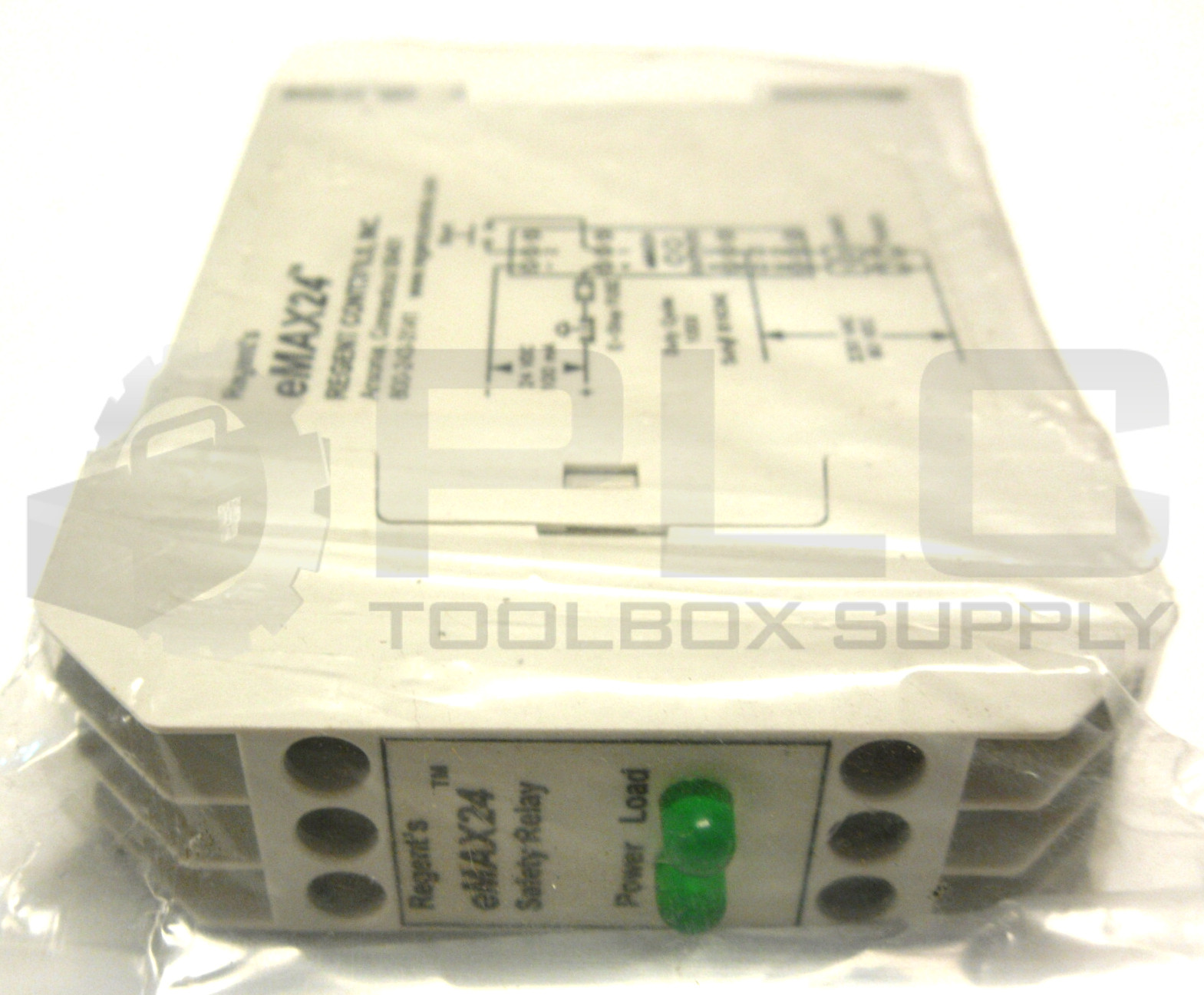 NEW REGENTS EMAX24 SAFETY RELAY MOMENTARY 24VDC