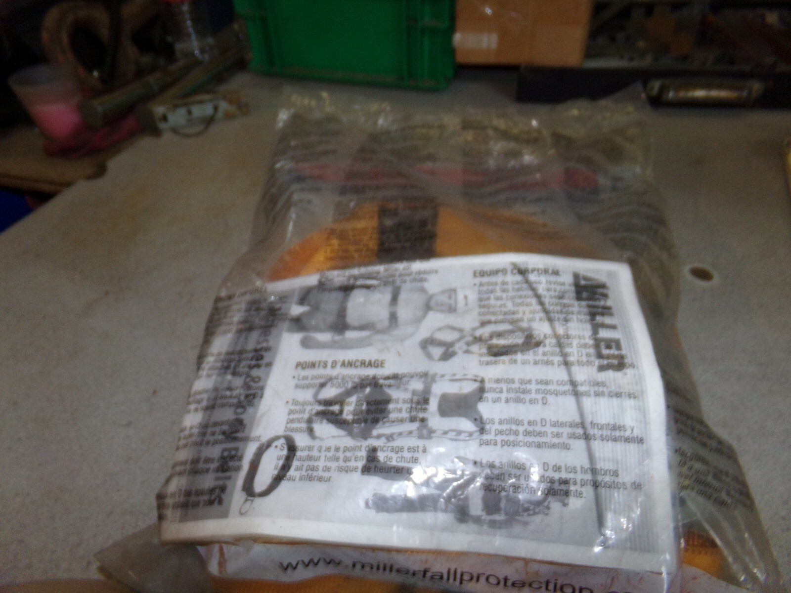 NEW Miller Honeywell body Harness A000013012 L/XL *FREE SHIPPING*