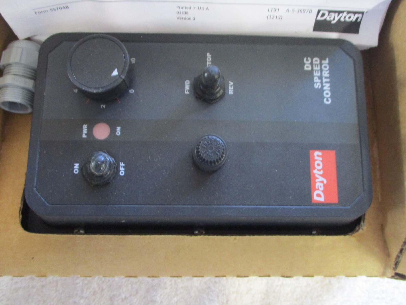 NIB Dayton DC Speed Control 2M171H
